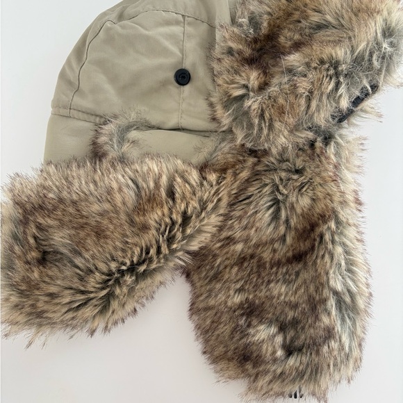 Faux Fur Trapper Hat Winter Aviator Style Ear Flap Hat - Picture 2 of 2